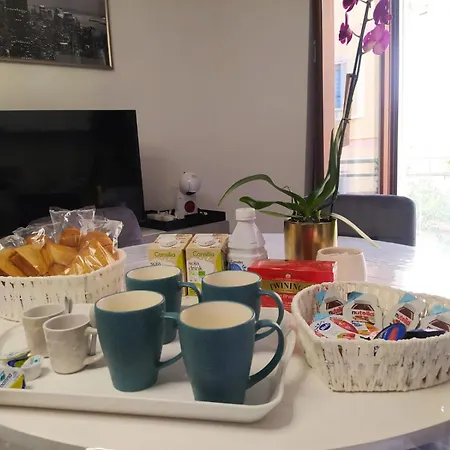 La Perla Del Mare - 9 Minutes From Fco Airport - Free Wifi E Netflix דירה *